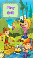 Poster Cartoon Tile puzzle