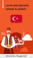 Türkisch Lernen - 11000 Wörter Plakat