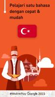 Belajar bahasa Turki poster