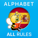 Spaans leren: het alfabet, letters en leesregels-APK