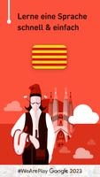 Katalanisch Lernen Plakat