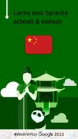 Chinesisch Lernen Plakat