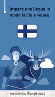 Poster Impara il finlandese