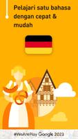 Belajar bahasa Jerman poster