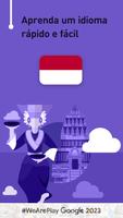 Curso de indonésio Cartaz