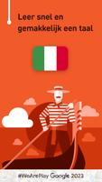 Italiaans leren-poster