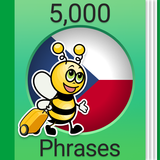 Learn Czech - 5,000 Phrases icon