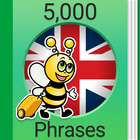 Aprende inglés - 5 000 frases icono