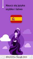 Nauka hiszpańskiego plakat