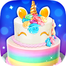 APK DIY Unicorn Cake - Rainbow Unicorn Food