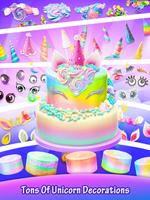 DIY Unicorn Cake - Rainbow Unicorn Food capture d'écran 3