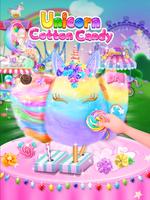 Unicorn Cotton Candy Maker - Rainbow Carnival ảnh chụp màn hình 1