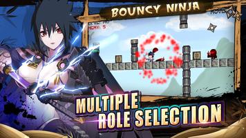 Bouncy Ninja - Konohagakure Battle ảnh chụp màn hình 1