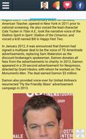 Biography of Matt Damon capture d'écran 2