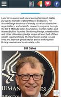 Biography of Bill Gates Affiche