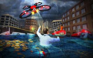 Drone Simulateur 2019: Jeu de taxi Affiche
