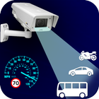 Geschwindigkeit Kamera Route Detektor - Tachometer Zeichen