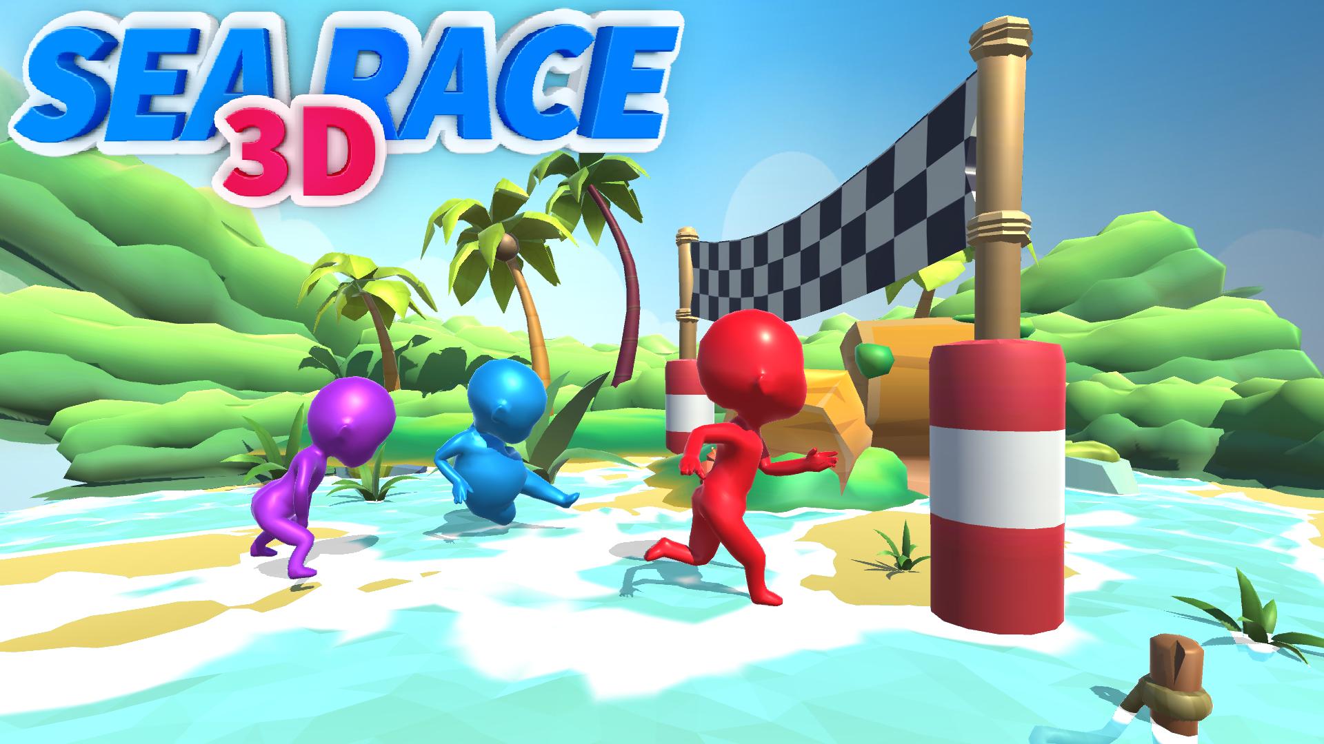 Запусти игру большая. Игра Run Race. Море игр. Игра fun Race 3d. Fun Run игра.