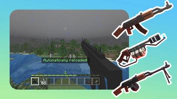 Absolute Guns for Minecraft PE Affiche