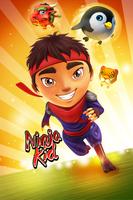 Ninja Kid Run Free - Fun Games syot layar 1