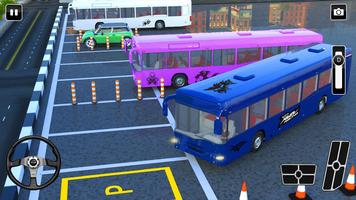 Next bus driving 3d Bus parking: New bus games 포스터
