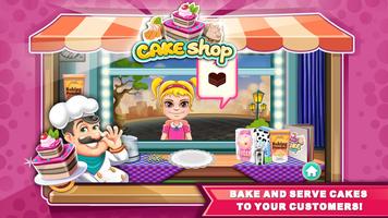 🎂Fun cake shop: Bakery & kids cooking 🧀 স্ক্রিনশট 1