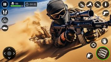 Commando Sniper Shooting Gun تصوير الشاشة 1