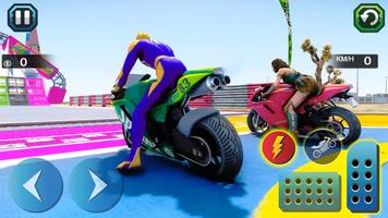 GT moto rider: Bike Stunt game captura de pantalla 1