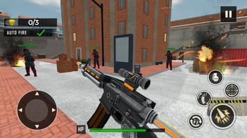 FPS Shooting Strike Mission 3D Ekran Görüntüsü 3