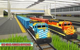 Train Jeux simulateur 3D Affiche