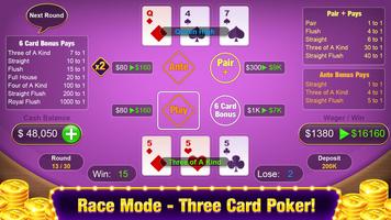 Three Card Poker capture d'écran 3