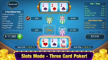 Three Card Poker capture d'écran 2