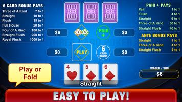 3 Card Poker Ekran Görüntüsü 1