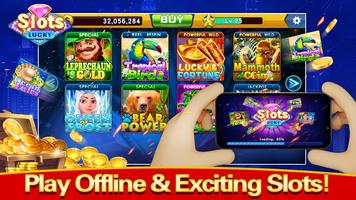 Offline USA Casino Lucky Slots Affiche