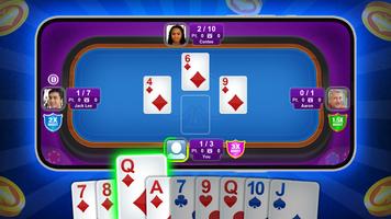 Spades - Offline Fun Card Game постер