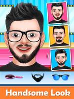 Barber Shop Beard Salon and Hair Style Games capture d'écran 2