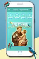 پوستر Дев'ятниця і молитви до св. Антонія Падевського