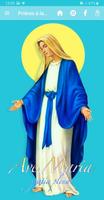 Prières à la Sainte Vierge Marie Affiche