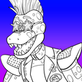Как рисовать FNAF Monty