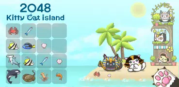 2048 Kitty Cat Island