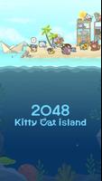جزيرة كيتي كات: رقم دمج 2048 الملصق