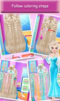 Ice Queen Rainbow Hair Salon Ekran Görüntüsü 2