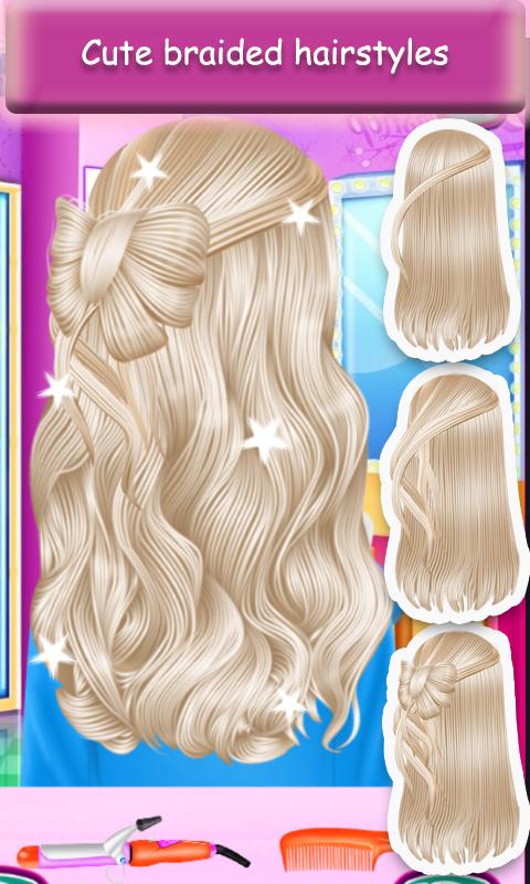 Ice Queen Rainbow Hair Salon For Android Apk Download - rainbow hair roblox free