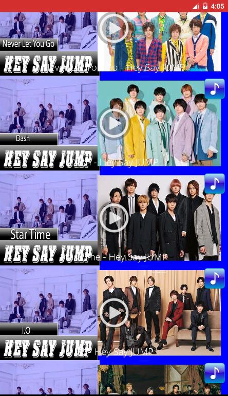 Android용 Hey Say Jump Ringtones Pro Apk 다운로드