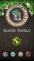 Glyphe Maya: Blockpuzzle Plakat
