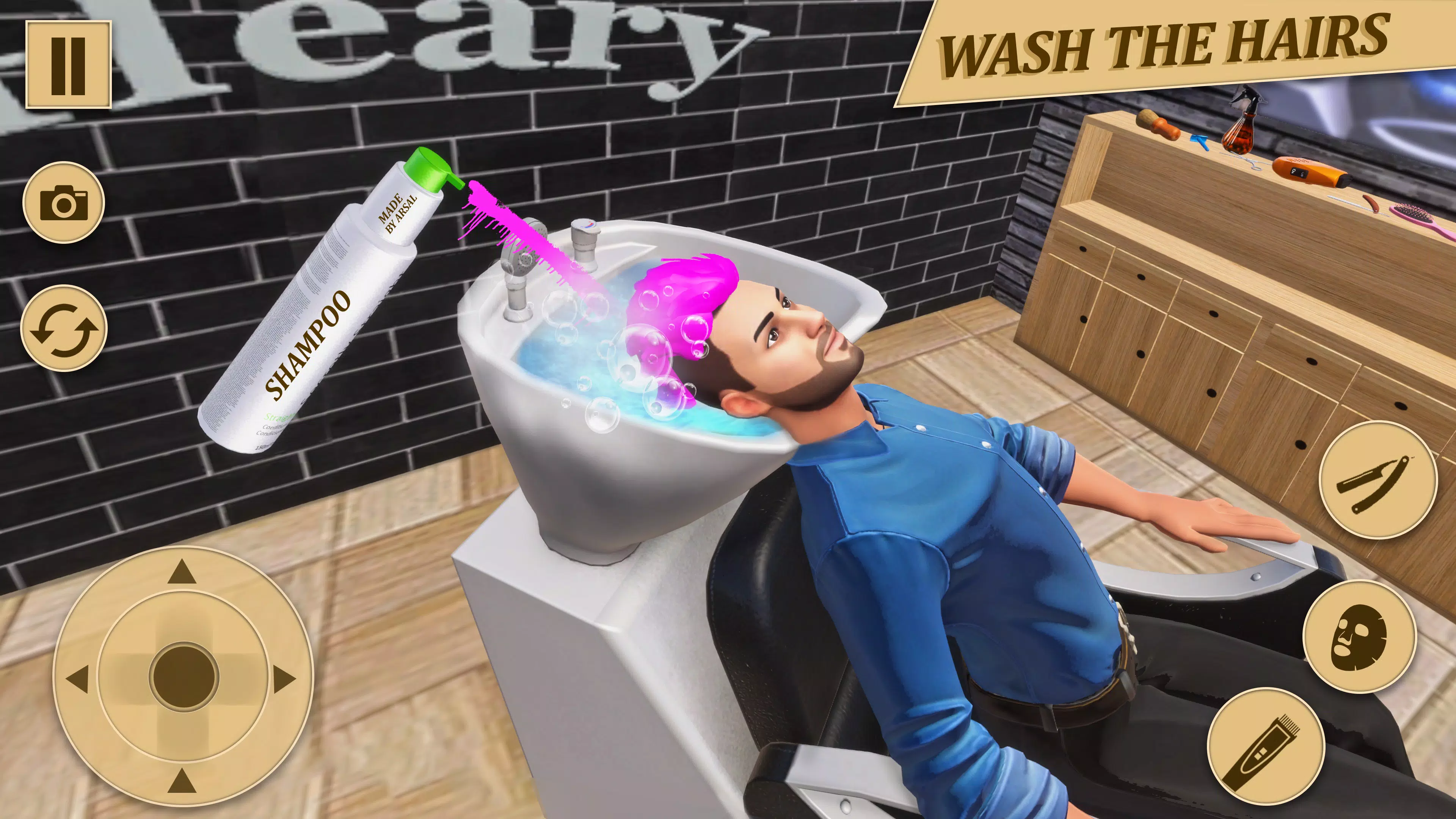 Barber Shop Hair Salon Game MOD APK v4.0 (Unlocked) - Jojoy