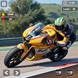 Corrida De Moto Veloz ícone