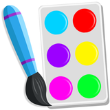 Kids Draw Games: Paint & Trace icône