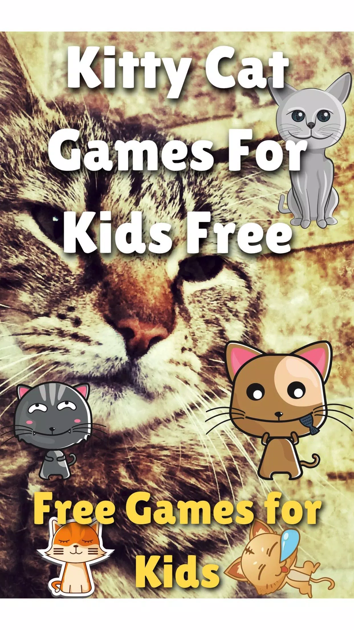 Jogo de Gatinho para Infantil versão móvel andróide iOS apk baixar