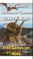 Vie Dino: Enfants Jeux De Dino Affiche